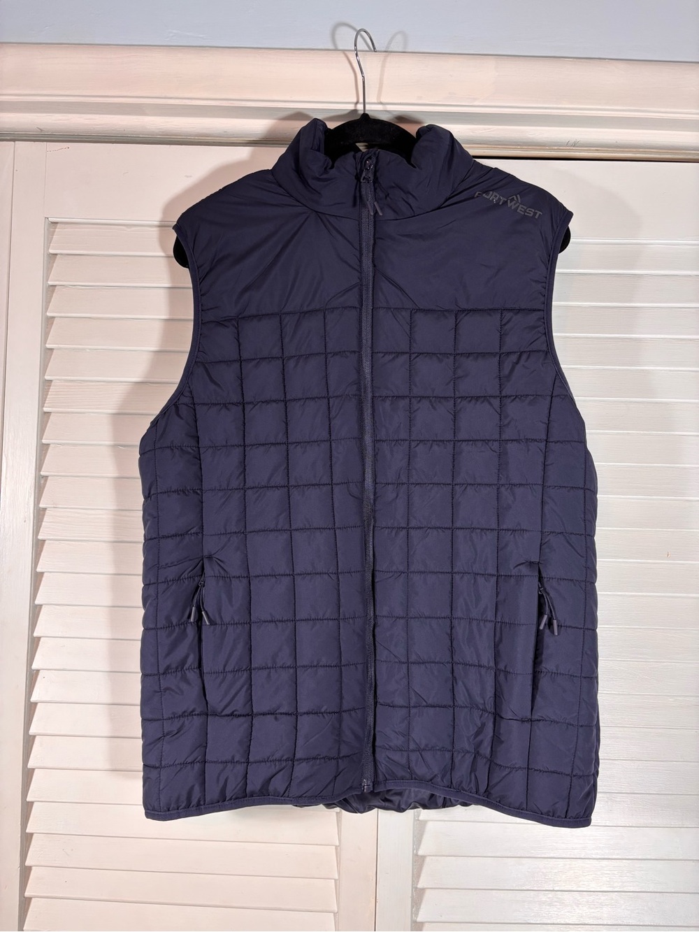 Portwest Men's Navy Puffer Vest Gilet Medium Outdoor Gorpcore
